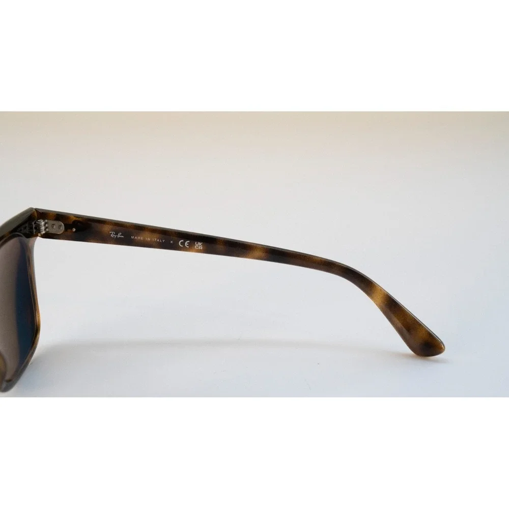 Ray Ban RB4323 710/33 Eyeglasses Brown Tortoise Frames Only 51-20-150 Italy - Picture 10 of 13